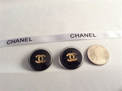 button chanel|replacement chanel buttons.